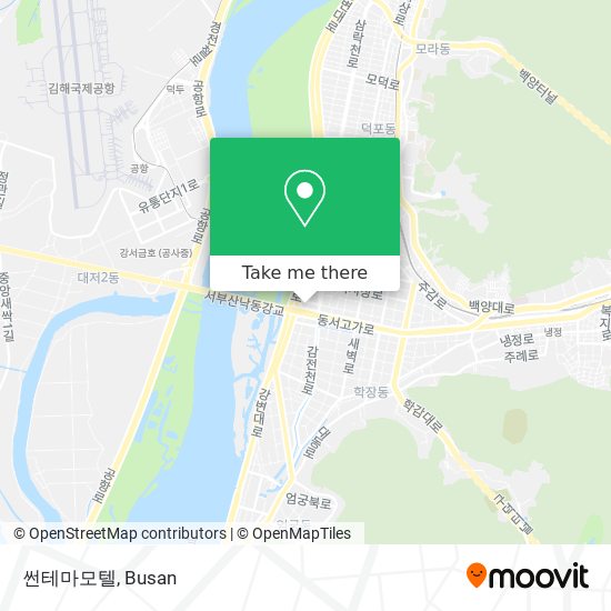 썬테마모텔 map