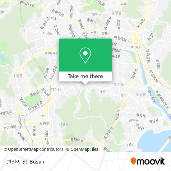 연산시장 map