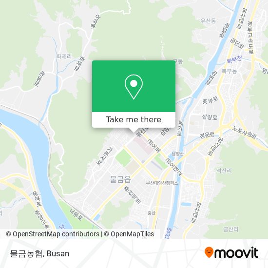 물금농협 map