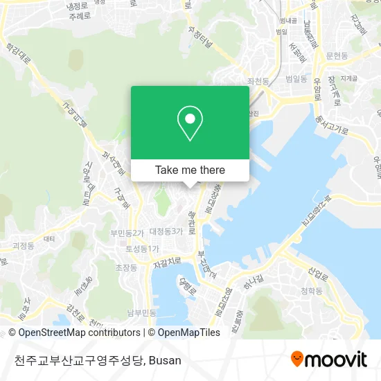 천주교부산교구영주성당 map