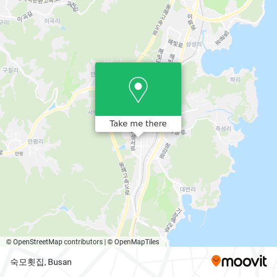 숙모횟집 map