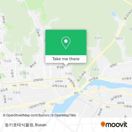 동키호테식물원 map