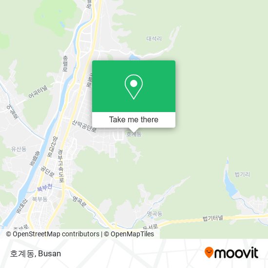 호계동 (Hogyedong) map
