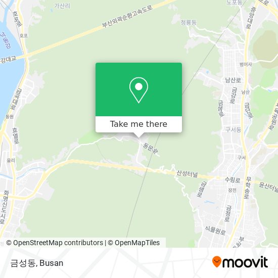 금성동 map