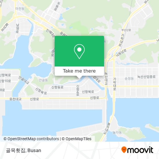 골목횟집 map