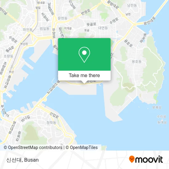 신선대 map