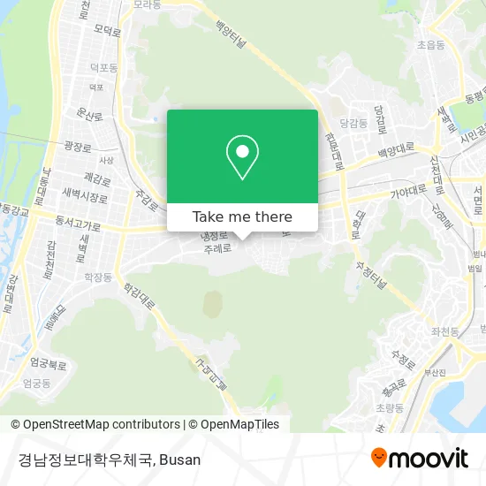 경남정보대학우체국 map