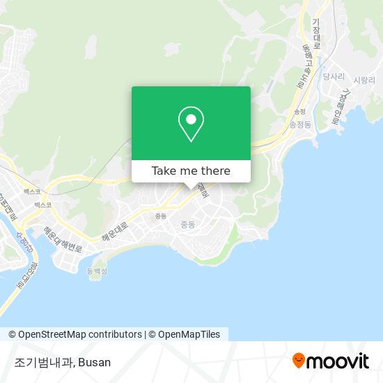 조기범내과 map