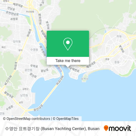 수영만 요트경기장 (Busan Yachting Center) map