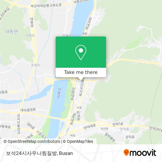 보석24시사우나찜질방 map