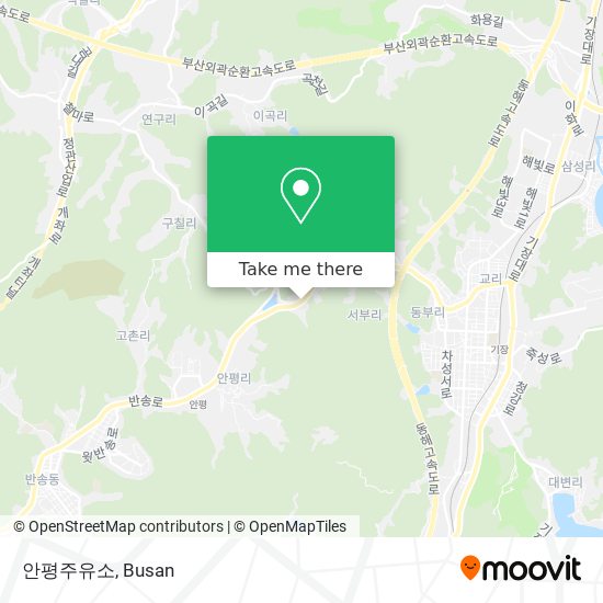 안평주유소 map