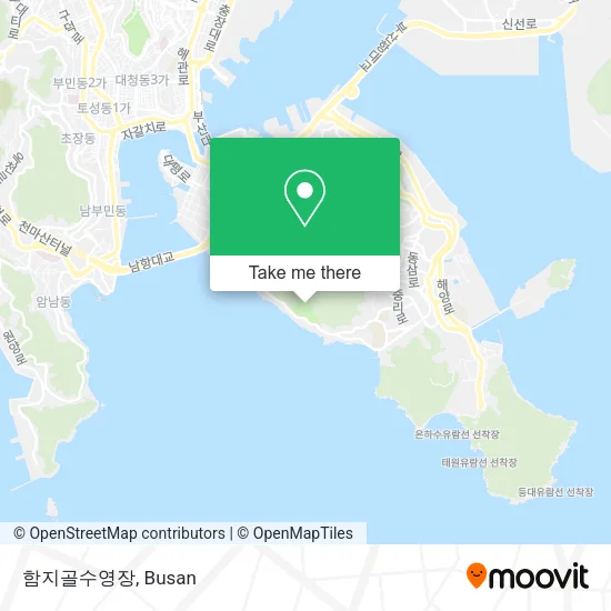 함지골수영장 map