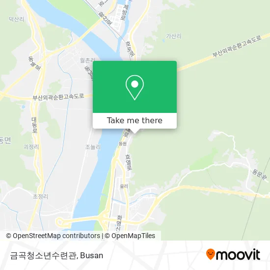 금곡청소년수련관 map