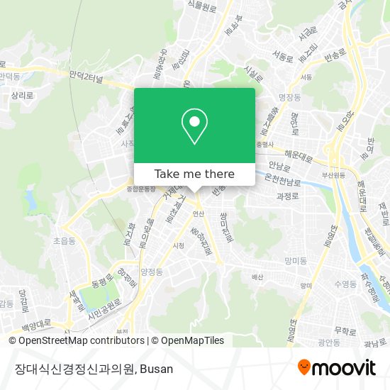 장대식신경정신과의원 map