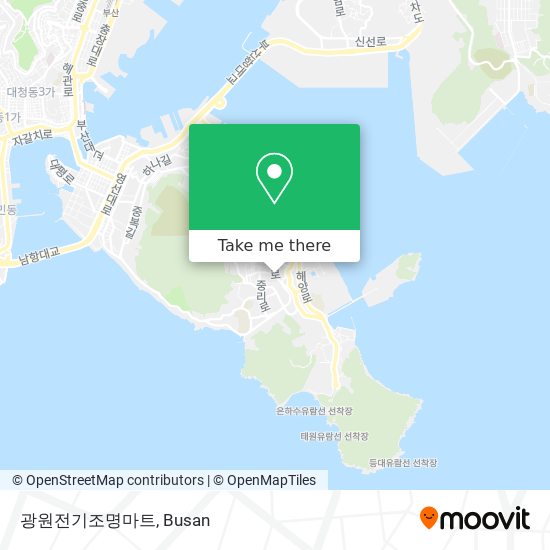광원전기조명마트 map