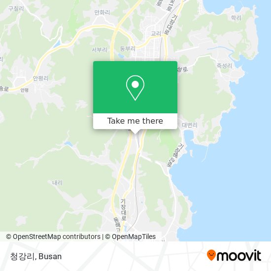 청강리 map