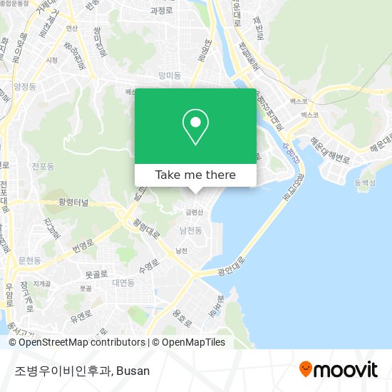 조병우이비인후과 map