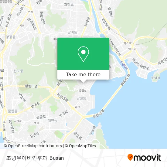 조병우이비인후과 map