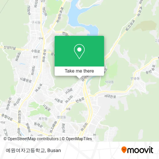 예원여자고등학교 map