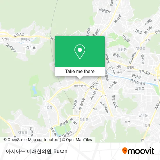 아시아드 미래한의원 map