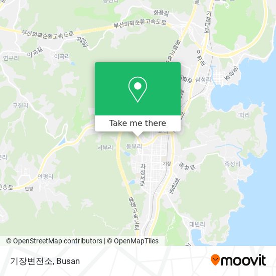 기장변전소 map