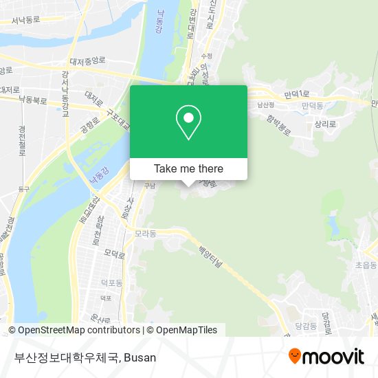 부산정보대학우체국 map