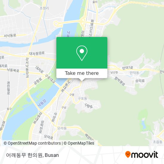 어깨동무 한의원 map