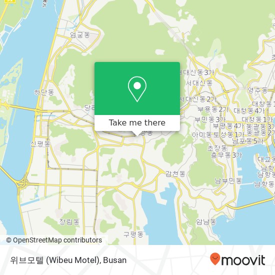 위브모텔 (Wibeu Motel) map