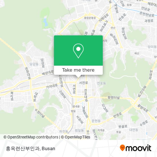 홍옥련산부인과 map