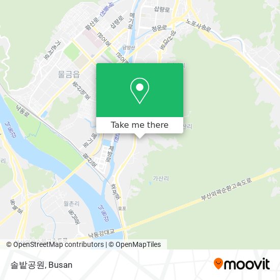 솔밭공원 map