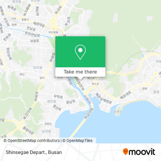 Shinsegae Depart. map