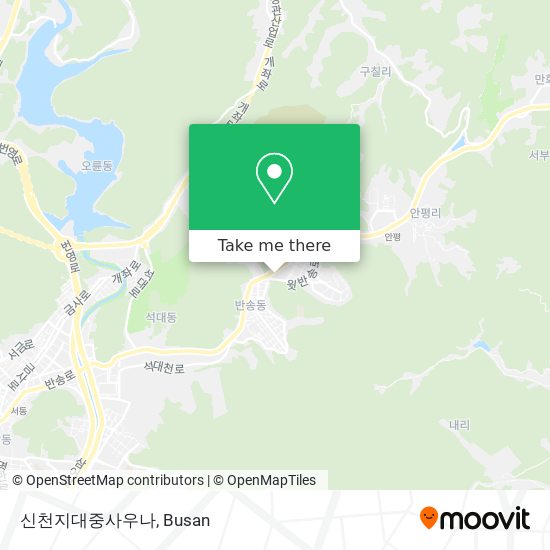 신천지대중사우나 map