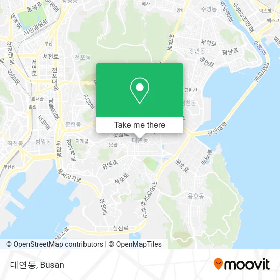 대연동 map