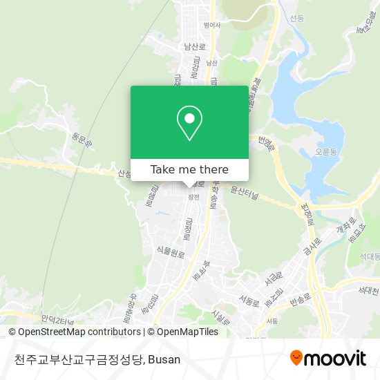 천주교부산교구금정성당 map