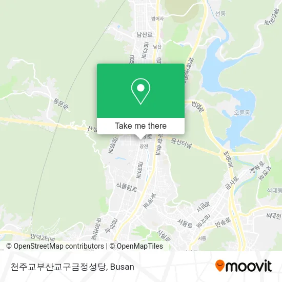 천주교부산교구금정성당 map