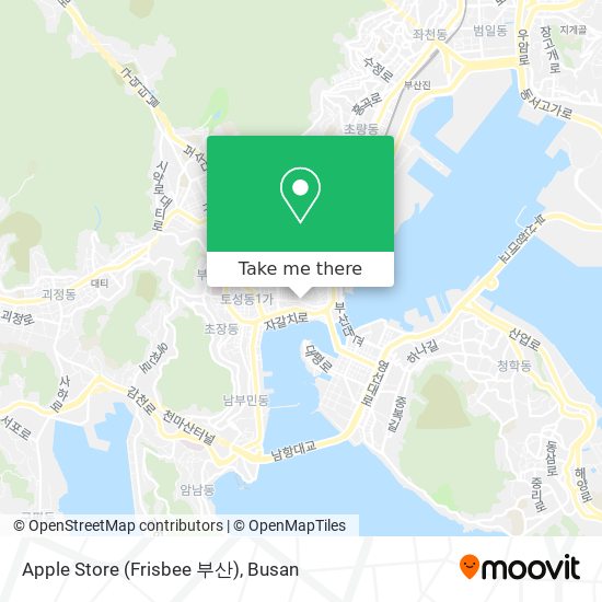 Apple Store (Frisbee 부산) map