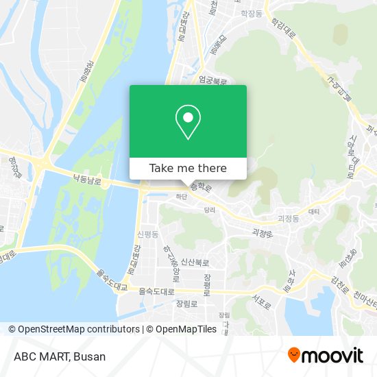 ABC MART map
