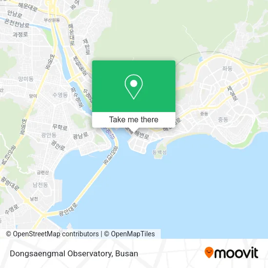 Dongsaengmal Observatory map