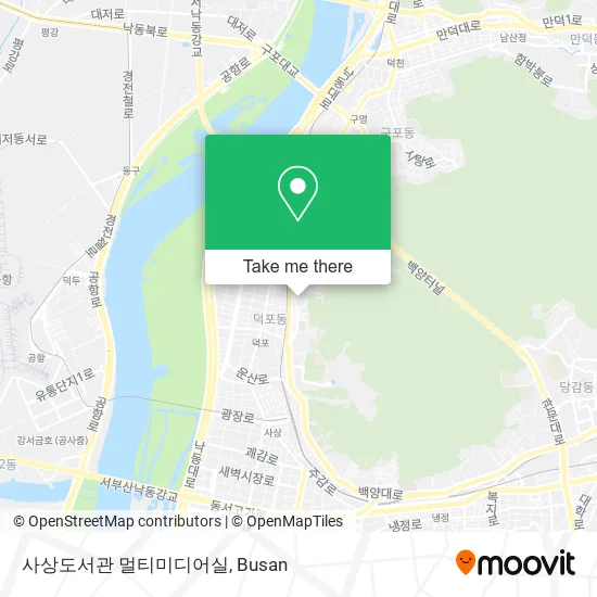 사상도서관 멀티미디어실 map