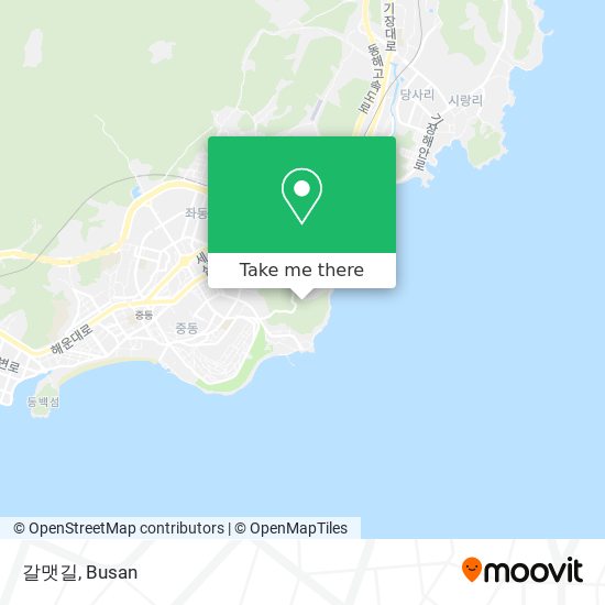 갈맷길 map
