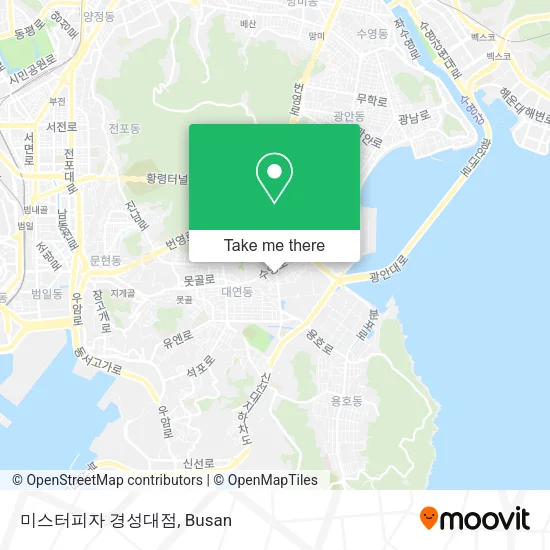 미스터피자 경성대점 map