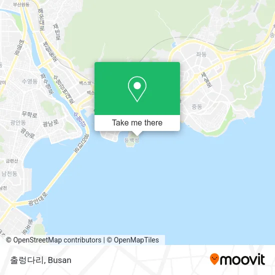 출렁다리 map