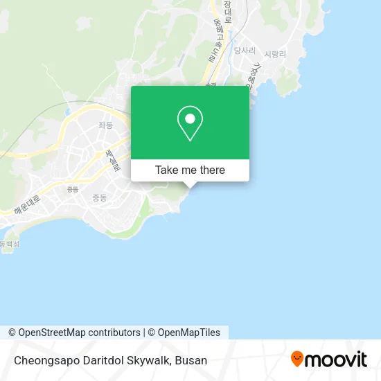 Cheongsapo Daritdol Skywalk map