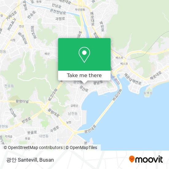 광안 Santevill map