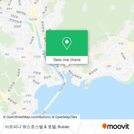 아르피나 유스호스텔 & 호텔 map