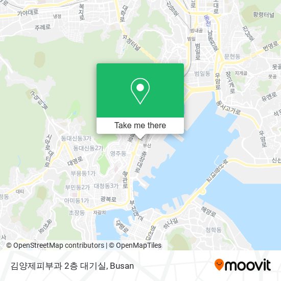 김양제피부과 2층 대기실 map