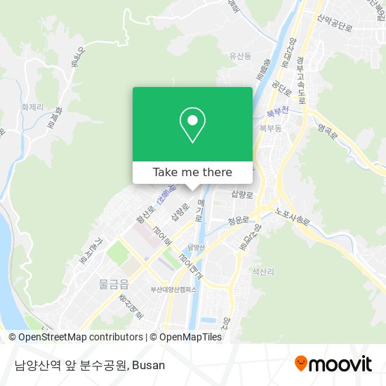 남양산역 앞 분수공원 map