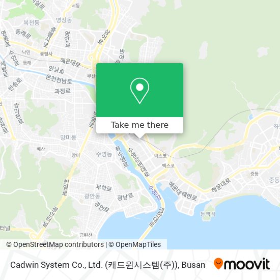 Cadwin System Co., Ltd. (캐드윈시스템(주)) map