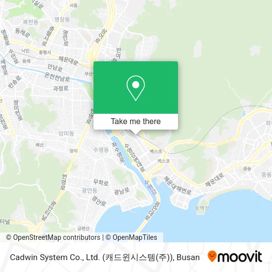 Cadwin System Co., Ltd. (캐드윈시스템(주)) map