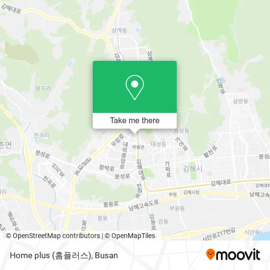 Home plus (홈플러스) map